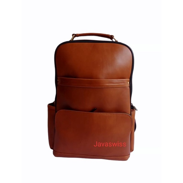 tas pria kulit asli tas ransel tas kerja tas laptop tas gendong