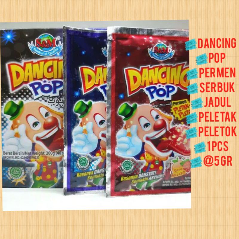 

Permen Serbuk Jadul Pletak Pletok 1 pcs(5 gr)