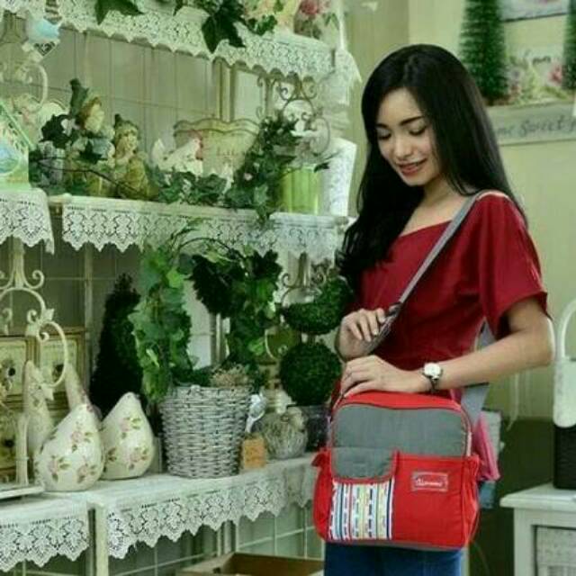 Tas Bayi Snobby Line Ukuran Kecil MediumTermurah