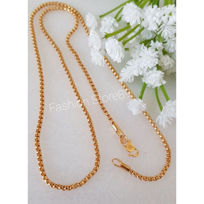 Kalung Holo Xuping yaxiya lapis emas 18k panjang 50cm