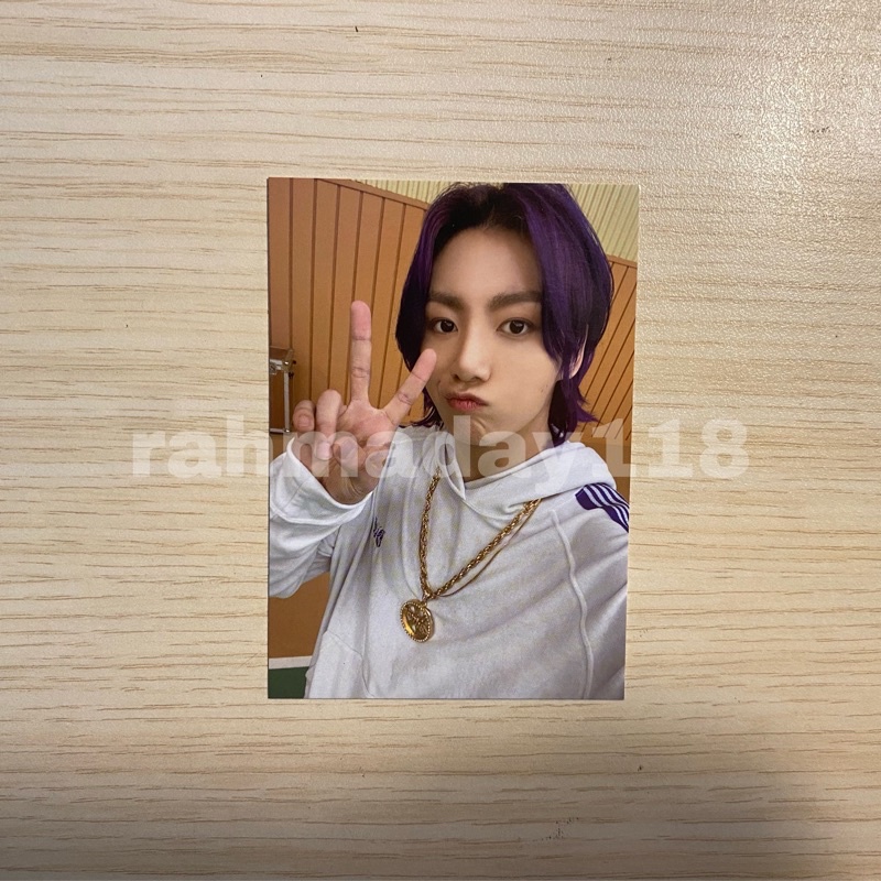 

Photocard Jungkook Cardi Butter
