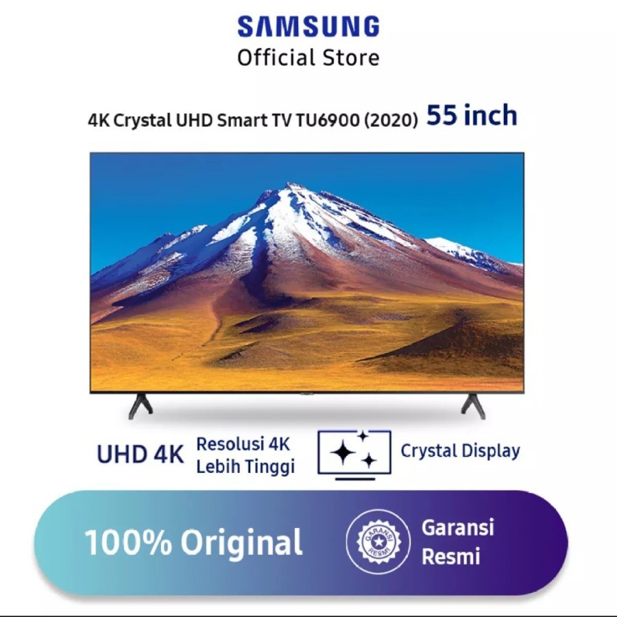 Samsung 55TU6900 Smart TV UHD 4K 55 Inch / UA55TU6900KXXD