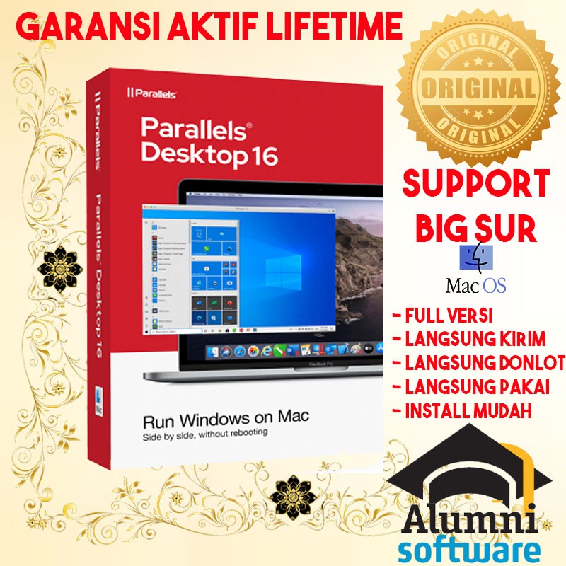 [FULL VERSION] Parallel Desktop 16 Mac BIG SUR - GARANSI AKTIVASI