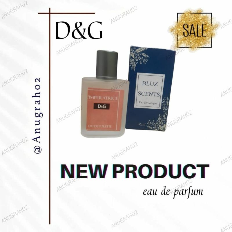 Parfum unisex DnG EDT - minyak wangi