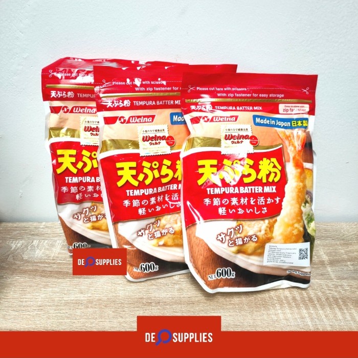 

NEW Nissin Welna Tempurako 600gr - Tepung Tempura Batter Mix Asli Japan