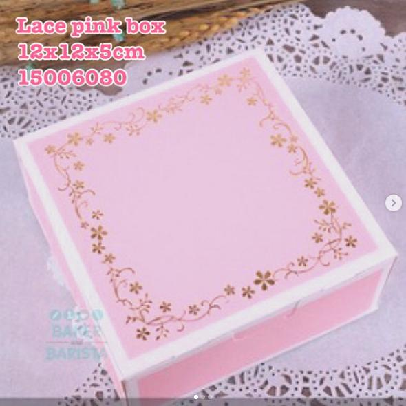 Mooncake Box Lace Gold 4 50gr 15006087 / Dus Kue Bulan 50gr bakernbar99 Segera Dapatkan