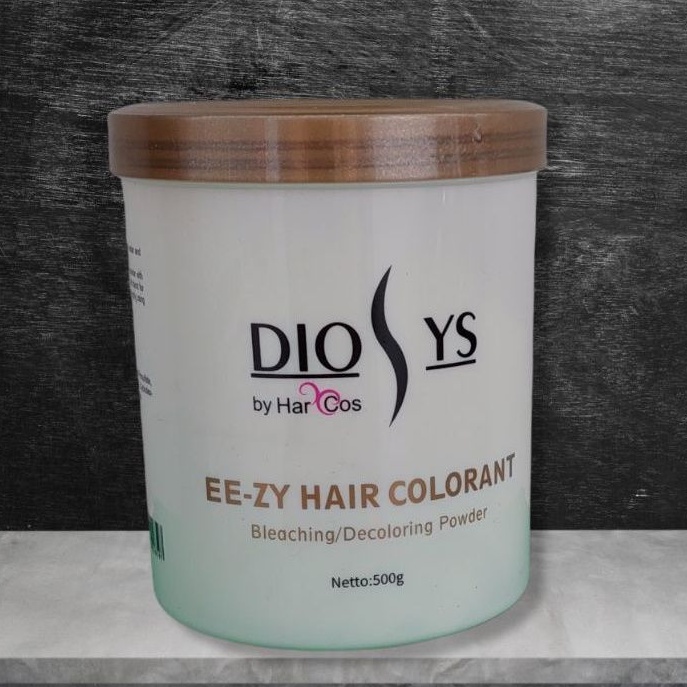 DIOSYS EE-ZY BLEACHING POWDER 500gr (Bleaching rambut bubuk putih)