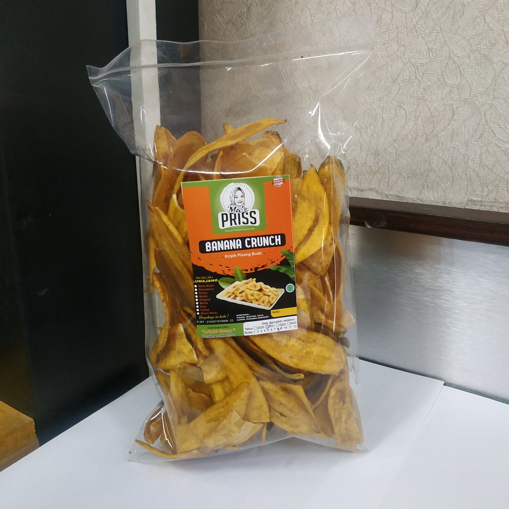 

Keripik Pisang Panjang Mak'e Priss