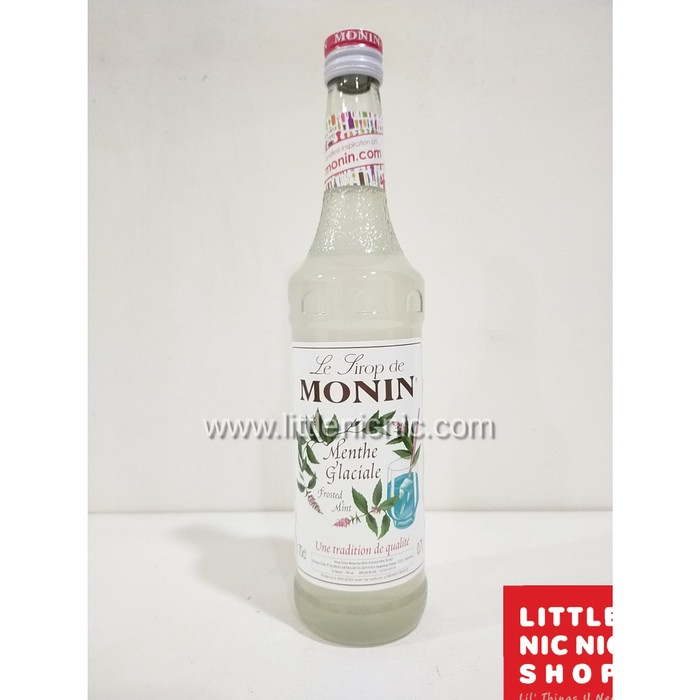 

Sirup MONIN SYRUP Frosted Mint Menthe Glaciale 70 CL (700ml)