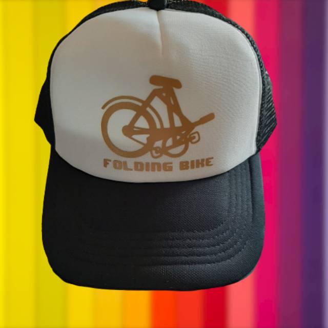 Topi sepeda gowes folding bike pria/wanita