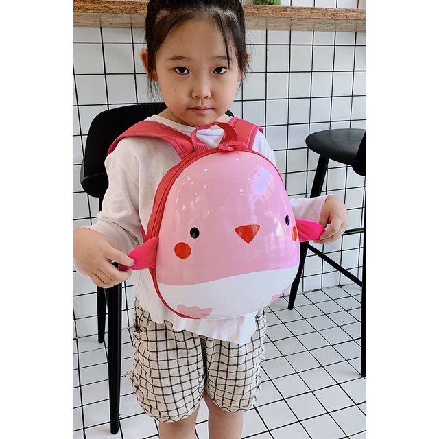 Khatinstore Tas Ransel Anak Sekolah Remaja Unisex Laki laki Perempuan Motif Karakter Telur Ori Import / Murah Meriah 433