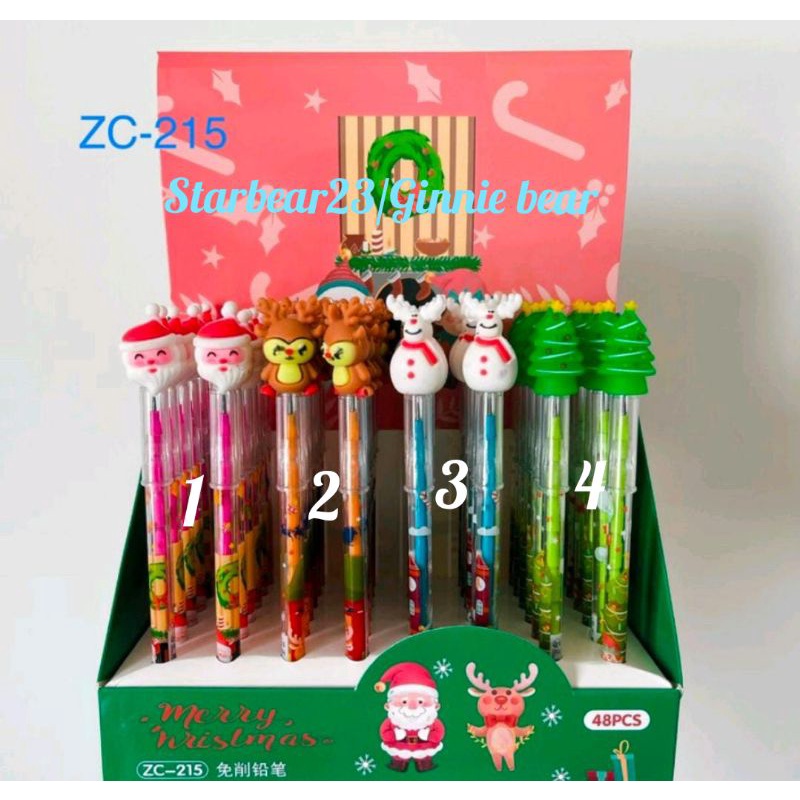 

pencil cabutan/ bensia motif natal 2022