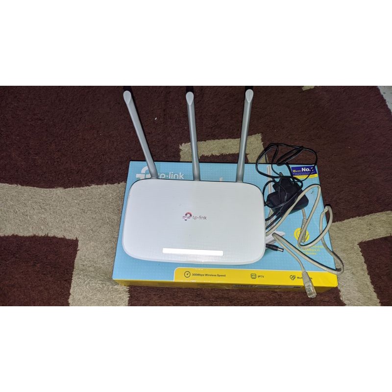 ROUTER TP LINK TL-WR845N 300MBPS/WIRELESS ROUTER TP LINK 3 ANTENA