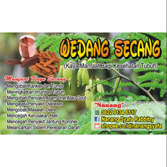 

Wedang Secang (Kaya Manfaat Bagi Kesehatan Tubuh)