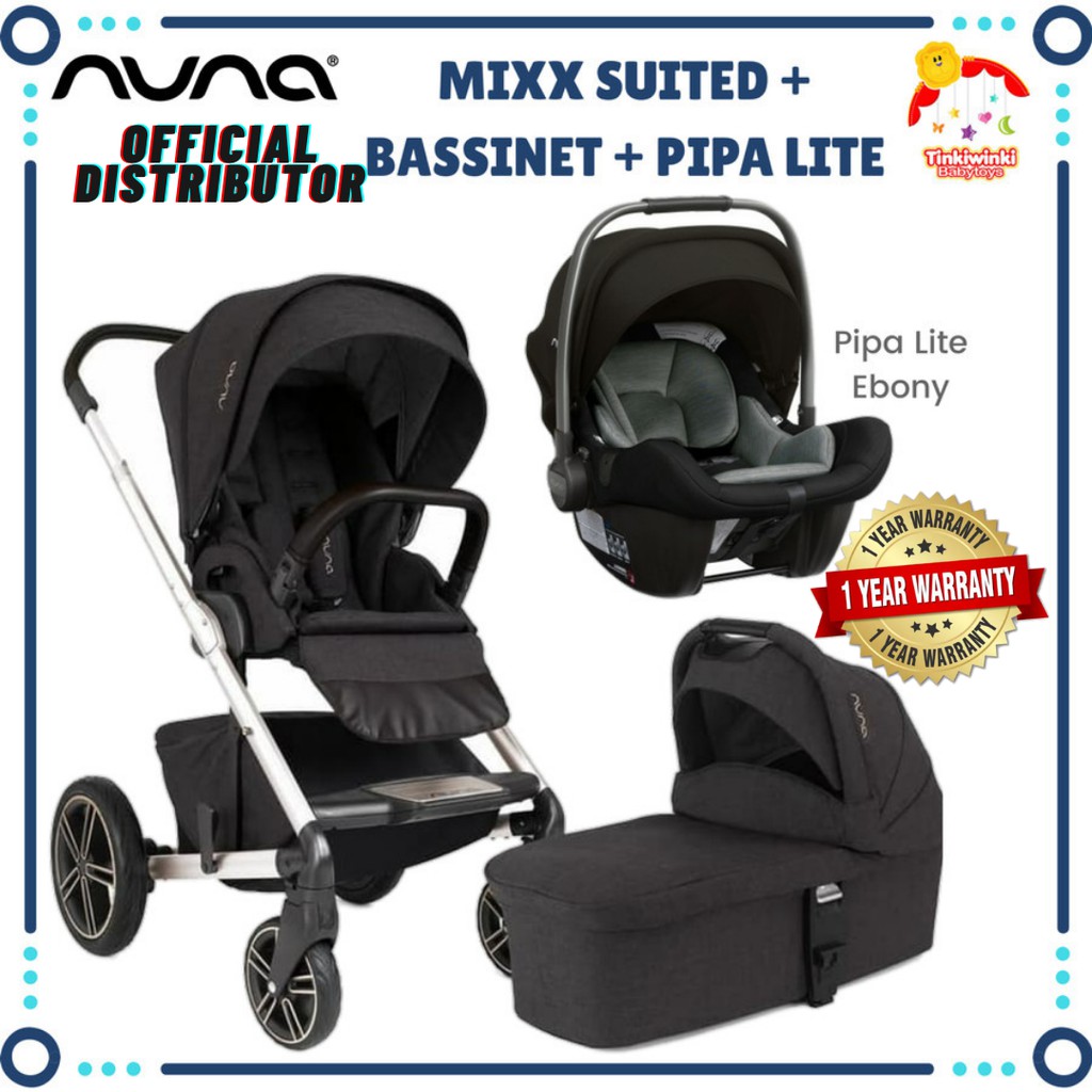 NUNA MIXX 2 Suited Collection Color TRANSPORT SYSTEM (NUNA PIPA+base)
