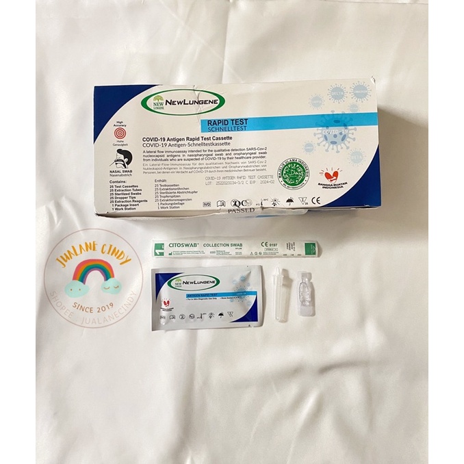 New Lungene swab antigen / Antigen swab kit / alat antigen rapid test