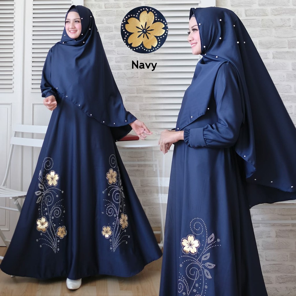 HOPYLOVY - Gamis Janela Syari Mutiara