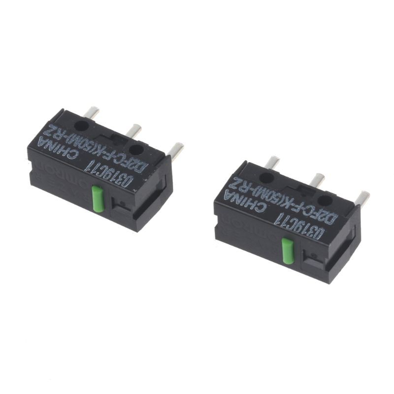 Vivi 2pcs Saklar Micro D2Fc-F-K Original 50m - Rz Dot Hijau Untuk Mouse