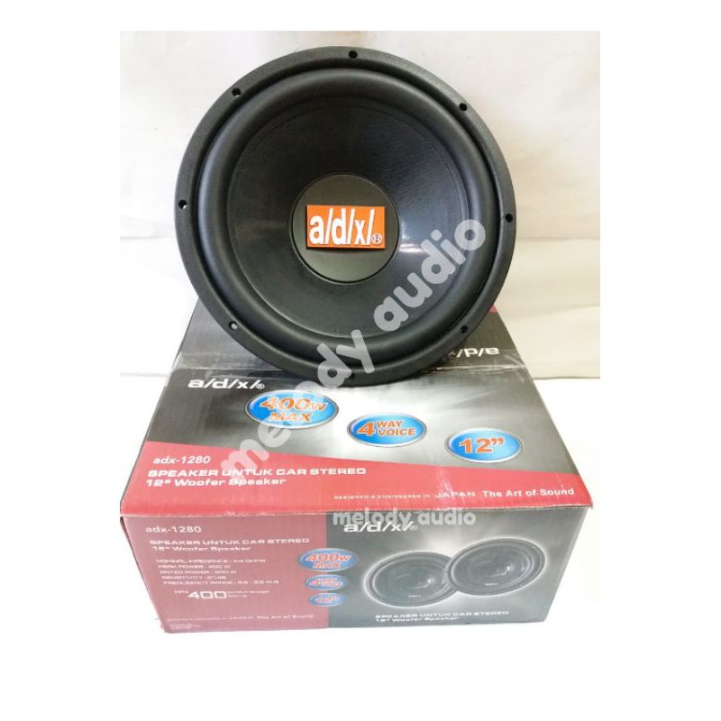 SUBWOOFER ADX-1280 (12 INCH, 2COIL)