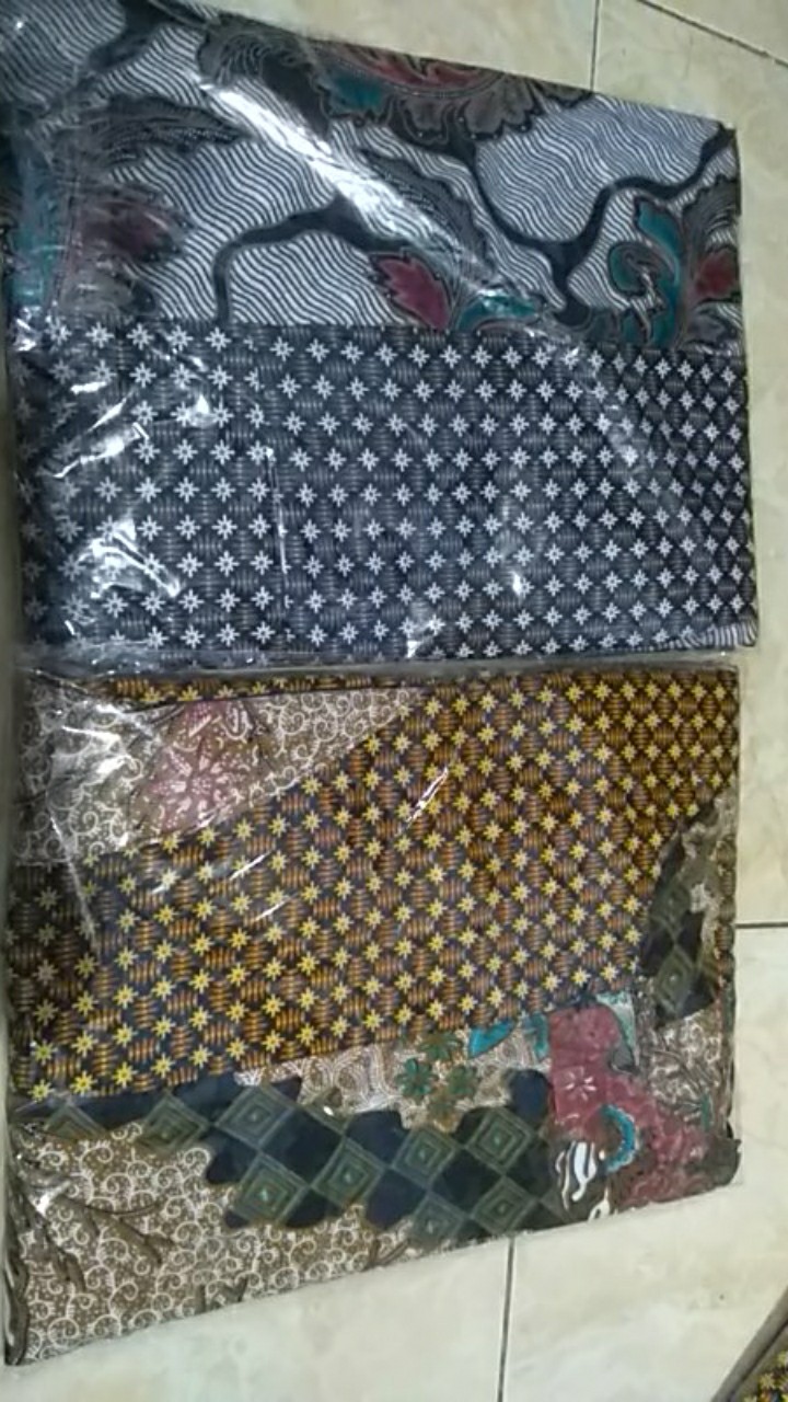 Gamis Batik Syari Gaun Indah Dress Gamis Resleting Depan