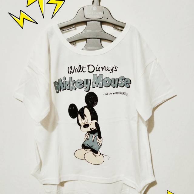 Kaos anak perempuan premium import Disney Mickey