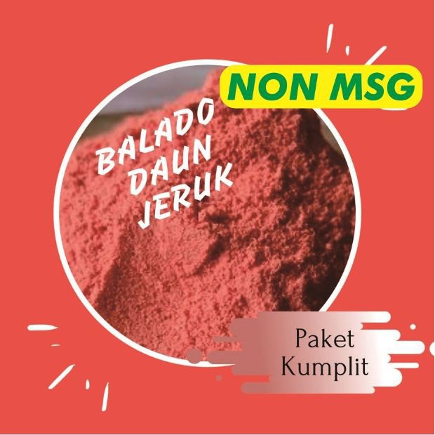 

Bumbu Tabur Premium Rasa Balado Non MSG 1 Kg Aneka Rasa Balado Daun Jeruk Spesial Non MSG