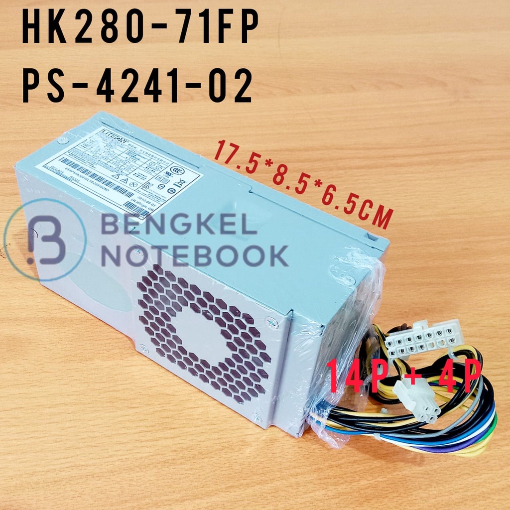 Power Supply PC Lenovo H530s HK280-71FP PS-3181-02 FSP240-40SB PS-4241-02