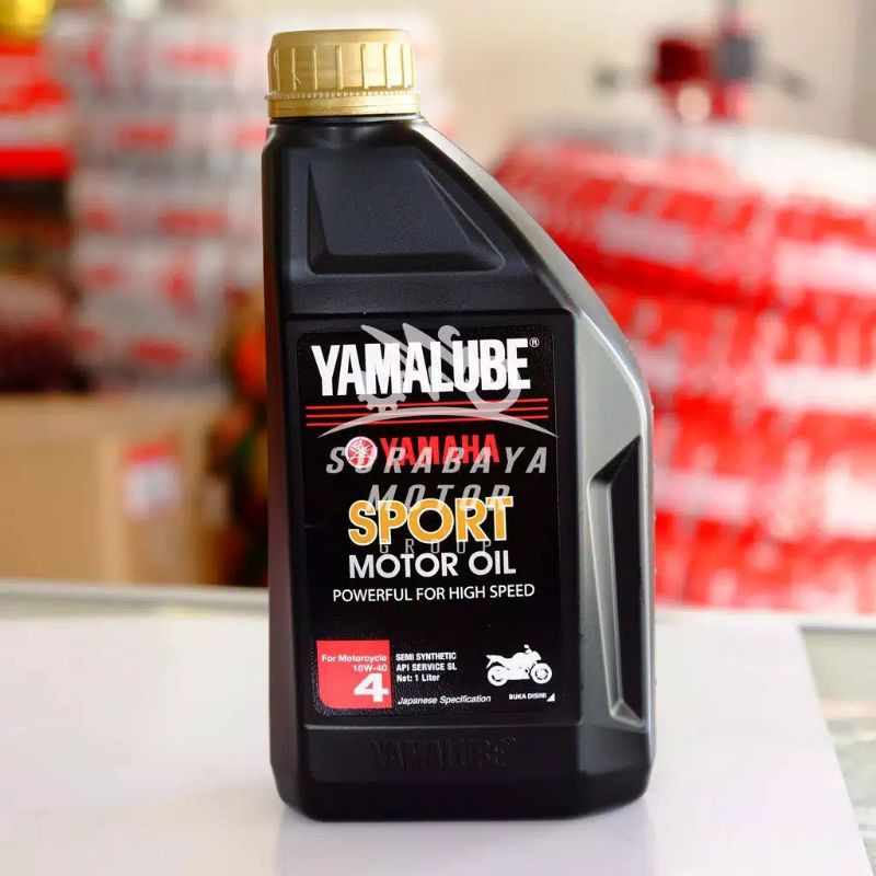 Oli Yamalube Sport 1L 10W 40 Semi Synthetic API SL