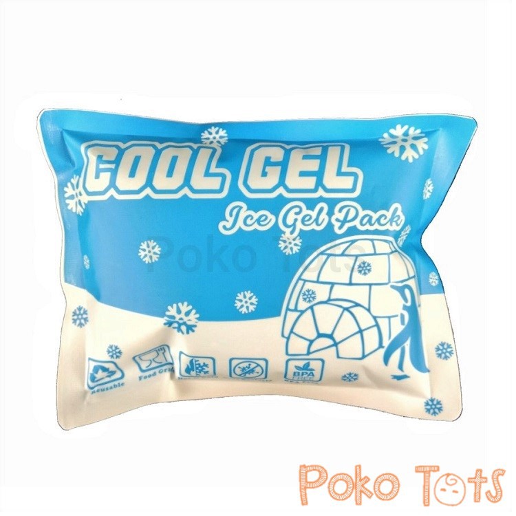 Cool Gel Ice Gel Besar 500gr Blue Ice Pack Panas dan Dingin