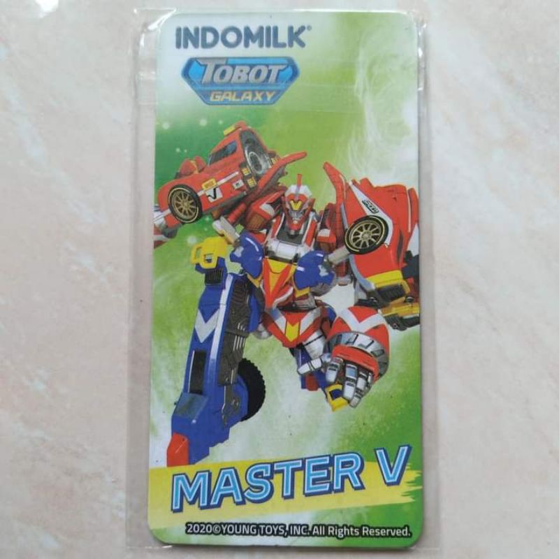 Magnet Kulkas Seri Tobot Galaxy Master V Young Toys Korea Indomilk Kondisi NOS