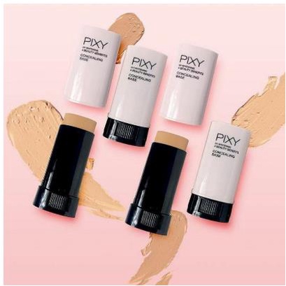 * NCC * Pixy Concealing Base Concealer Konsiler With 4 Beauty Benefit - Netto 9 gr