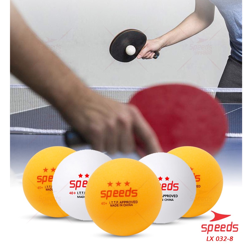 SPEEDS Bola Ping Pong PingPong Bola Tenis Meja Bintang 3 isi 1 pcs 032-8 Image 5