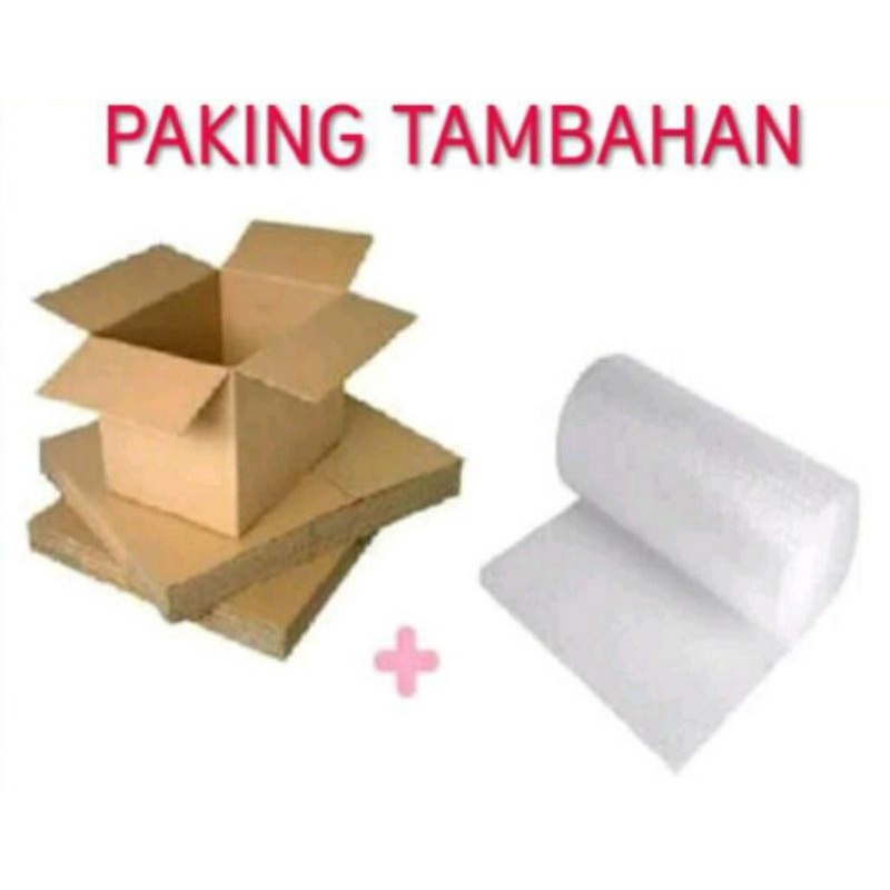 

ekstra packing / tambahan kemasan / bukan jual dos / makassar