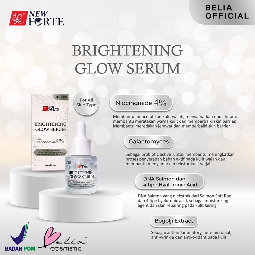 ❤ BELIA ❤ SYB Serum Series | Anti Aging | Brightening Glow | Serum | SYB Forte | BPOM