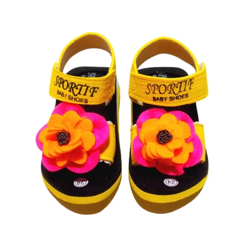 Sandal Bayi Tali Gunung Motif Bunga Terbaru