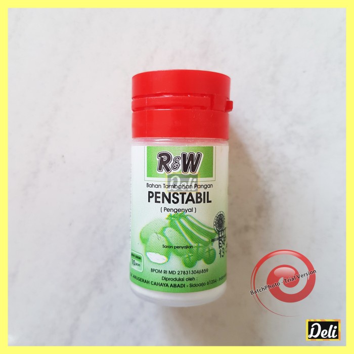 

Rajawali RW Penstabil dan Pengenyal Makanan 10gr