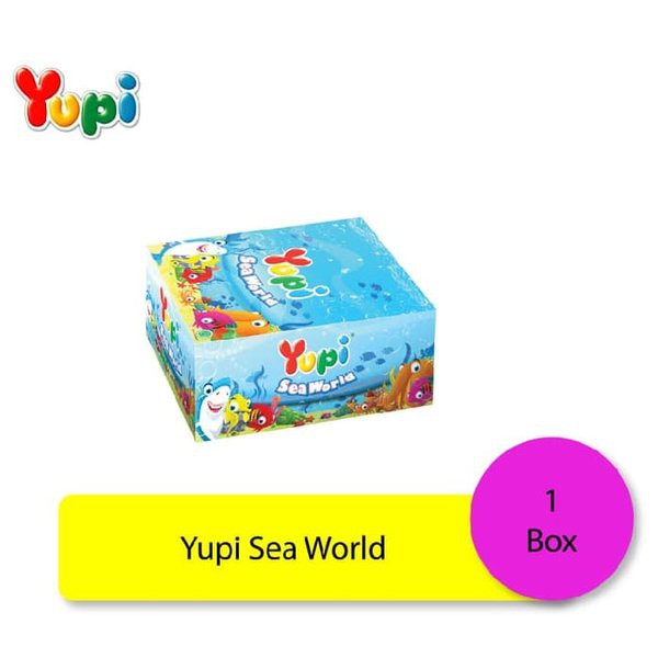 

Permen YUPI SEA WORLD Box 24 x 85gr