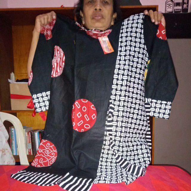 Terlaris Serut Genes Jelita Tunic Navbor Yelbor Whitbor Creambor Tunik Batik Modern Hrb030 Dolbi Dob