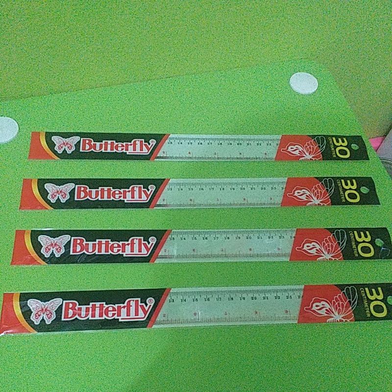 

Penggaris Butterfly 30 cm