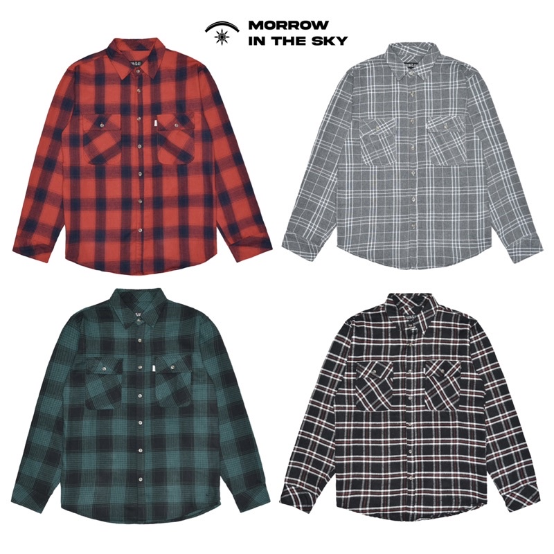 Kemeja Flannel - Morrowsky