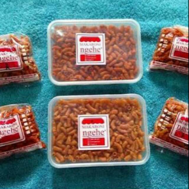 

Makaroni ngehe kemasan toples