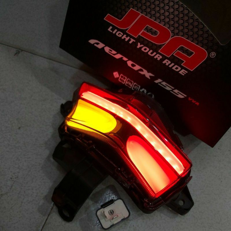 LAMPU STOP AEROX JPA 3 IN 1 BONUS FLASHER SEN | STOP LAMP AEROX