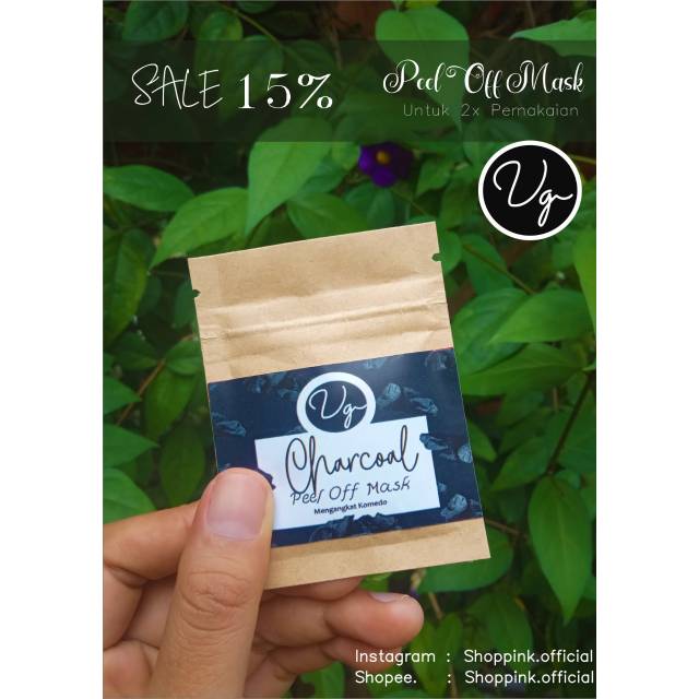 Organic Peel Off Mask Charcoal