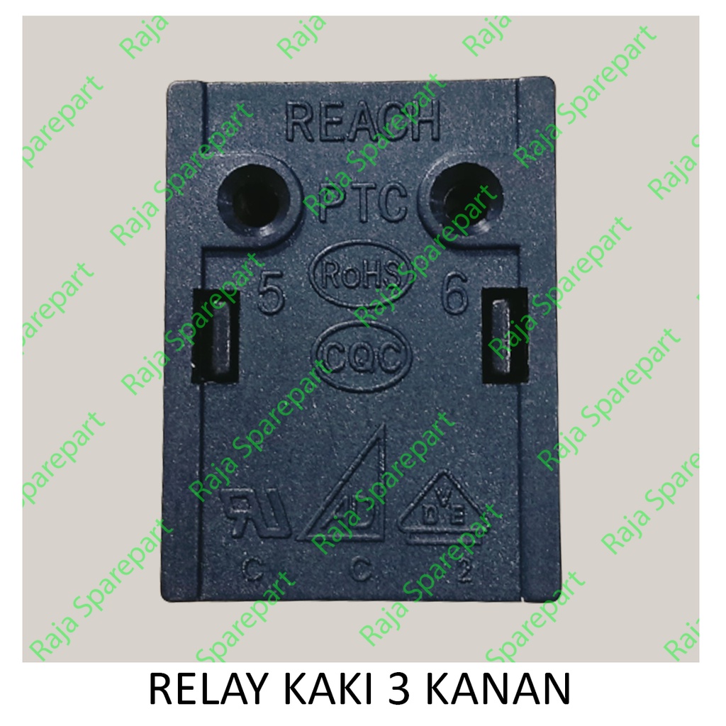 RELAY KAKI UNTUK KOMPRESOR / COMPRESSOR  KULKAS 3 KANAN