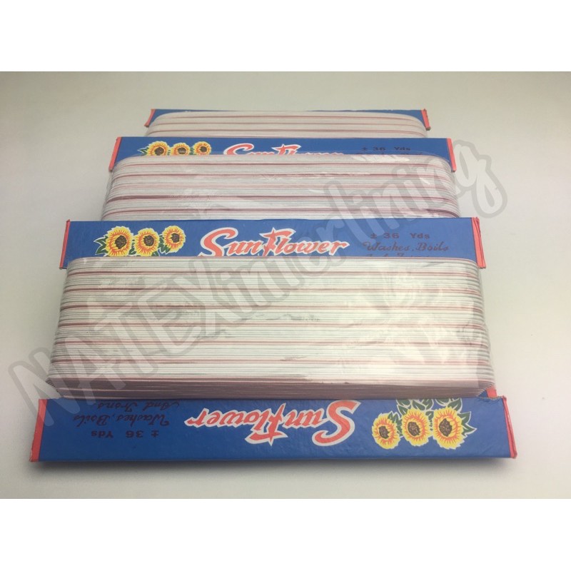 BEE Karet Elastis Papan Ukuran 7mm isi 36 yard