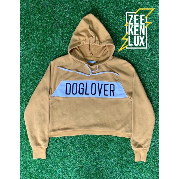 HOODIE CROP BERSHKA ORIGINAL BRAND