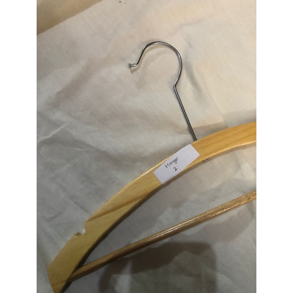[GROSIR] hanger kayu kualitas premium mewah/ gantungan baju butik distri/ hanger toko/ hanger baju/ 