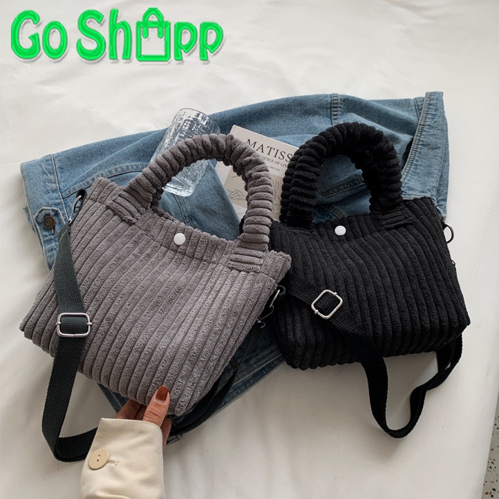 Tas Selempang Bahu Wanita Corduroy Import - Tas Slempang Wanita Fashion Korea - Tas Pesta Wanita Terbaru Import Kekinian - Tas Korea - Tas Wanita Murah [TG04]