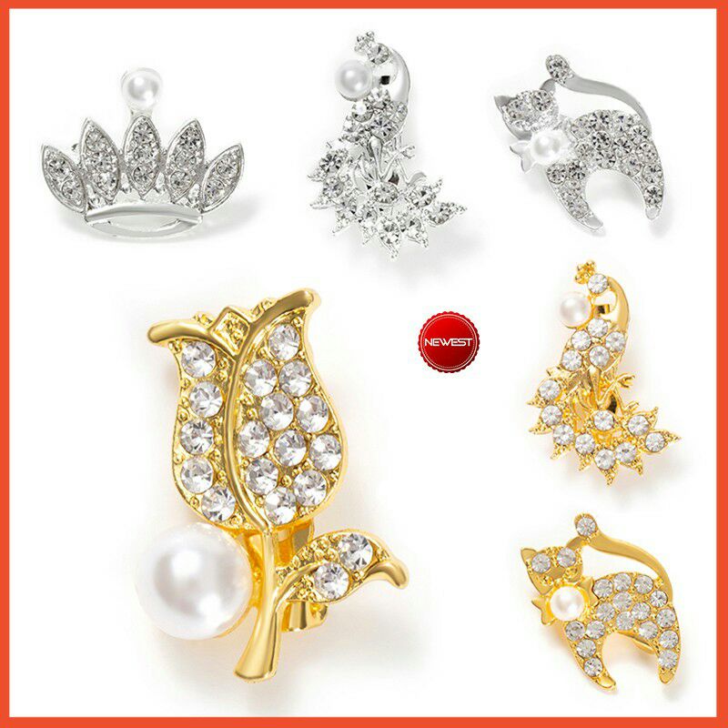 Bros Pin / Bross / Bros mawar / Kerongsang / Bros Kecil / Pin Baju Kemeja-2