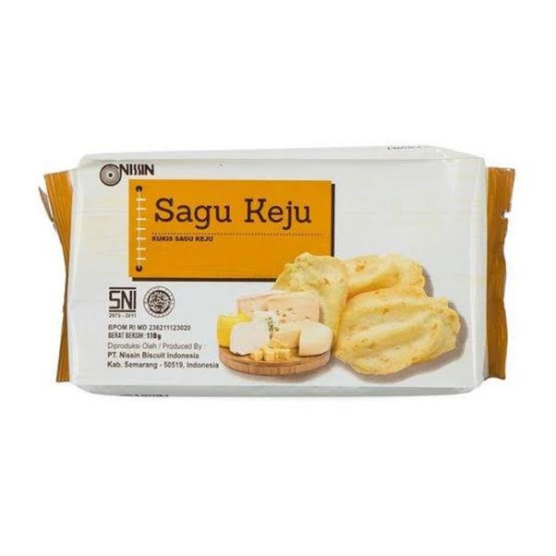 

Nissin Sagu Keju 110 gr | Kukis Sagu Keju